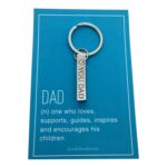 Love You Dad Key Ring, One Who Loves