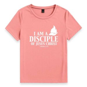 2024 I am a Disciple of Jesus Christ Svg, Png, Eps, LDS Youth Theme Hoodies, Sweatshirt, T-shirt Sublimation, Girls Camp Tee's